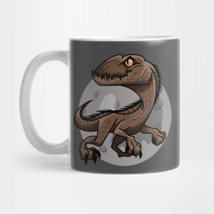 Dinosaurs on the moon Mug